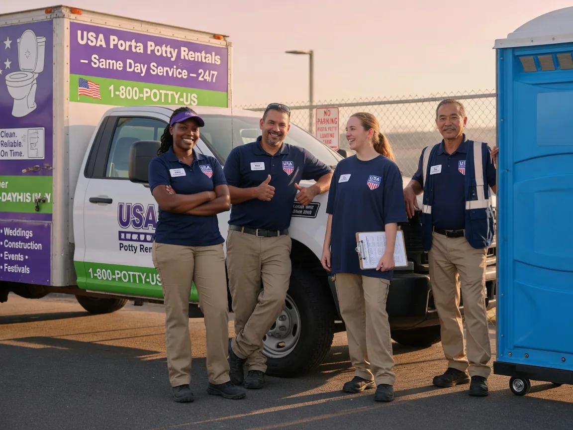 Porta Potty Rental company in Muscadine, AL